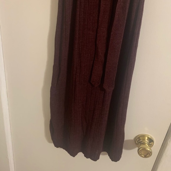 Worthington Maroon Turtleneck Knee length Sz XS - Picture 5 of 11